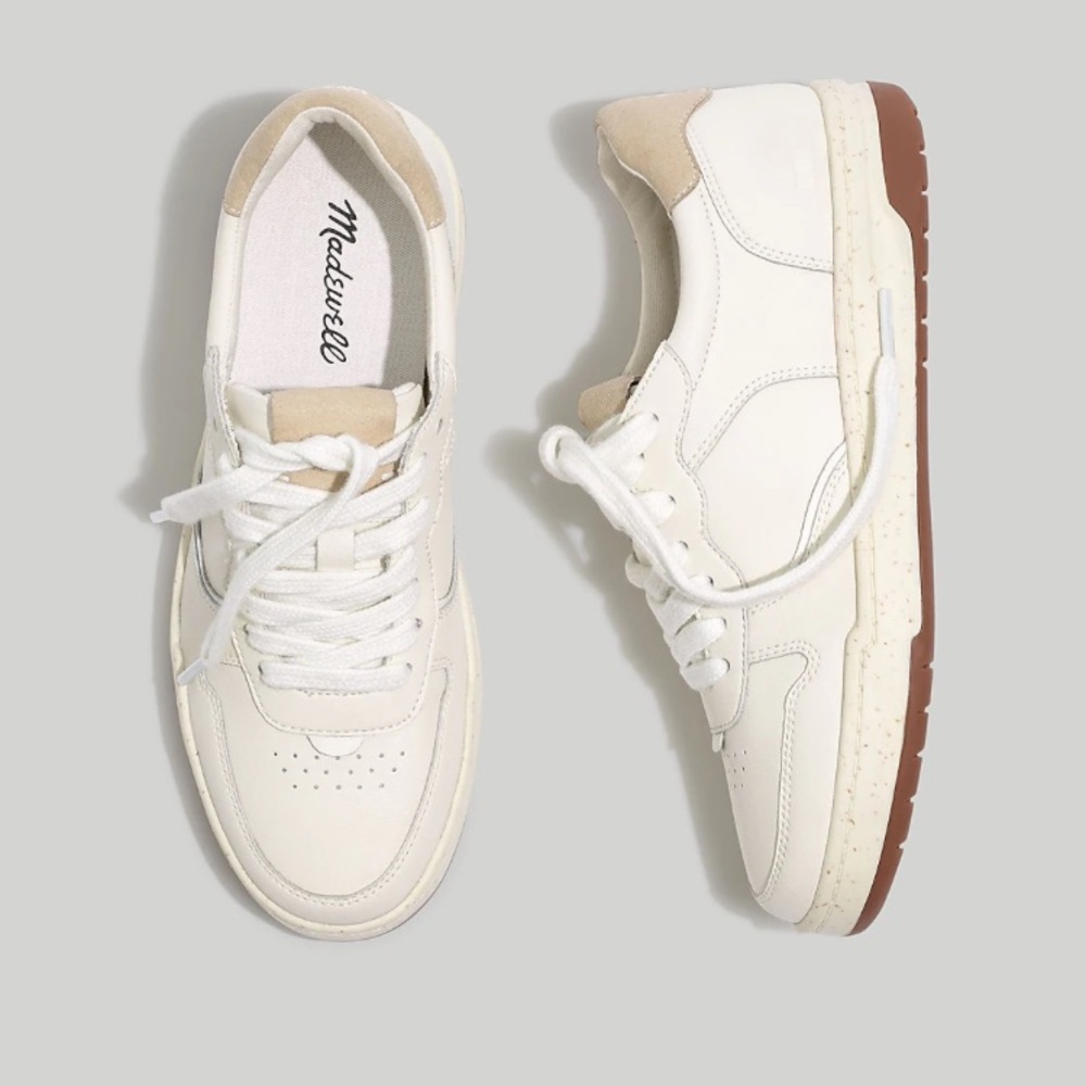 Madewell leather court sneaker like new